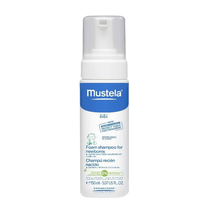 Mustela Foam Shampoo For New Born 150 ml