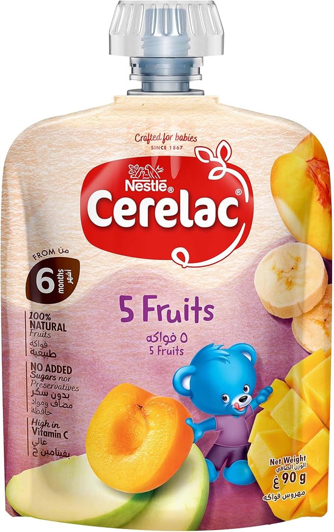 Nestlé Cerelac Baby Cereal 5 Fruits 90 G (n1xa)