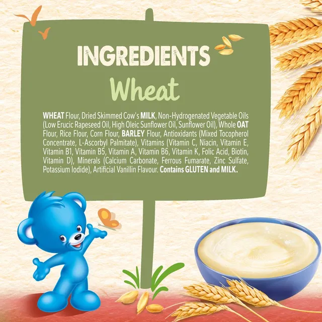 Nestlé Cerelac Multicereals Infant Cereal No Added Sugar 400g