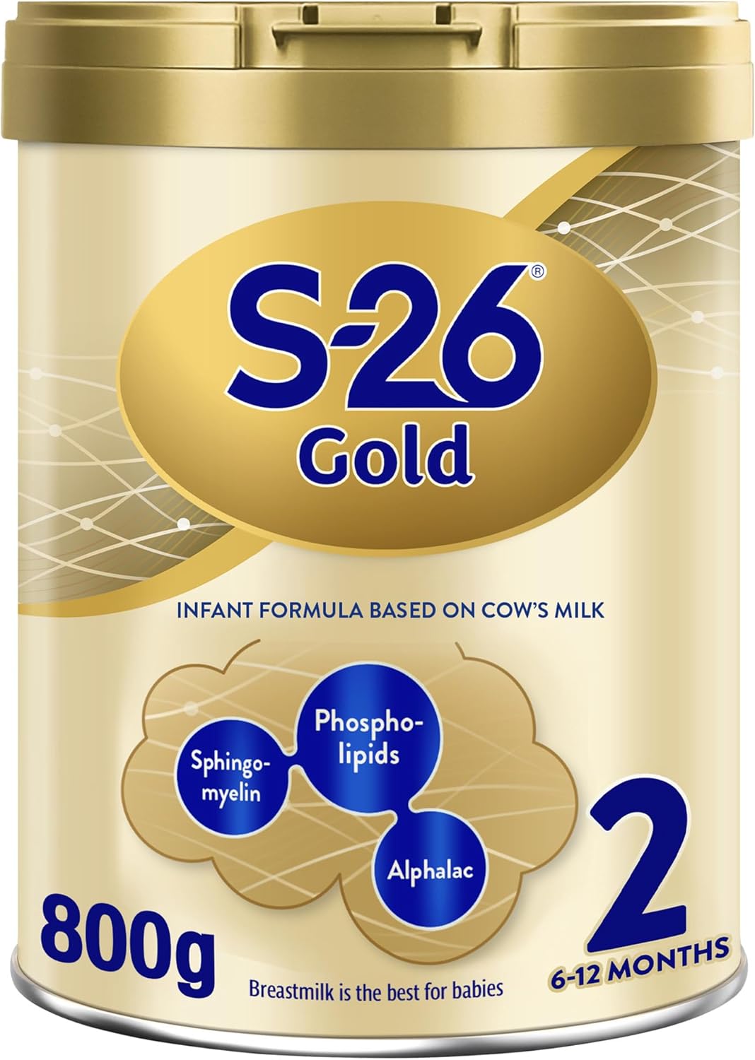 Nestlé S-26 Gold Stage 2 Follow-on Formula Milk Powder For Babies 800g