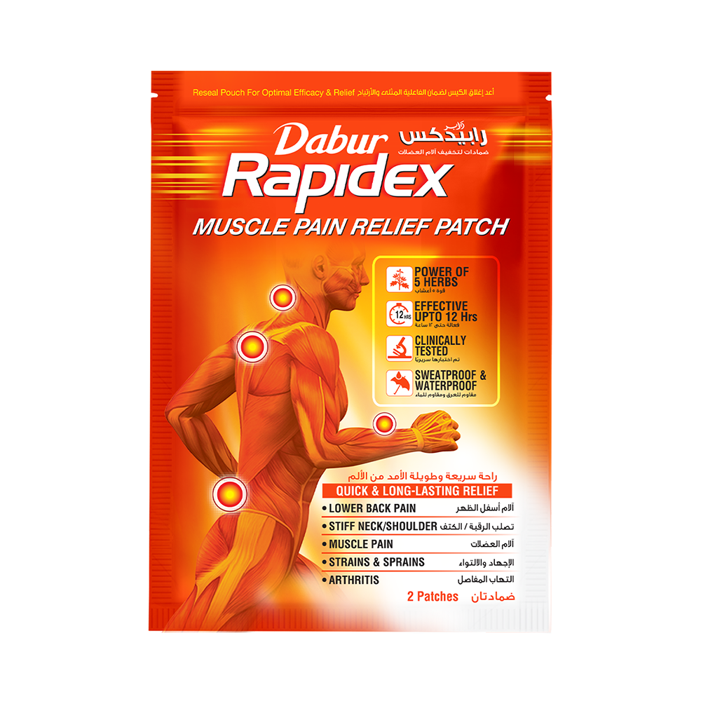Dabur Rapidex Pain Relief Patches 10's
