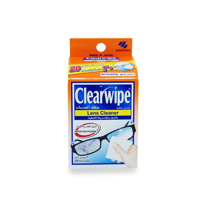 Clear Wipe Lens Cleaner For Eyeglasses & Lenses 12.5ml