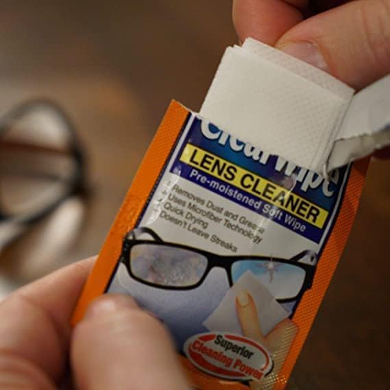 Clear Wipe Lens Cleaner For Eyeglasses & Lenses 12.5ml