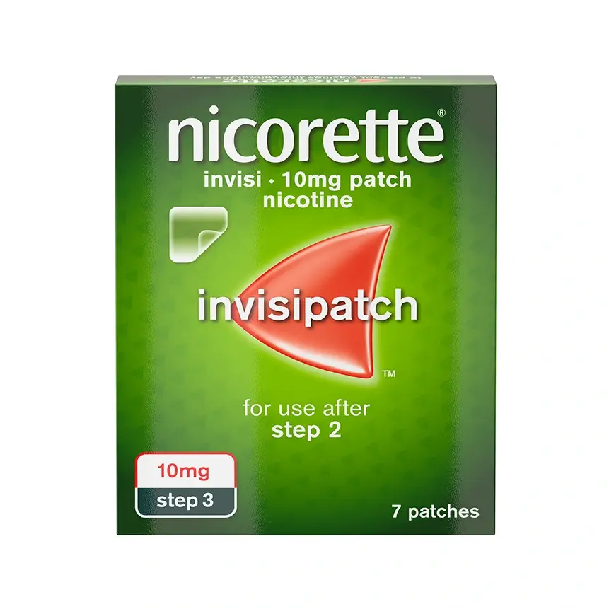 Nicorette Invisipatch Nicotine Patch 10 Mg (7 Patches)