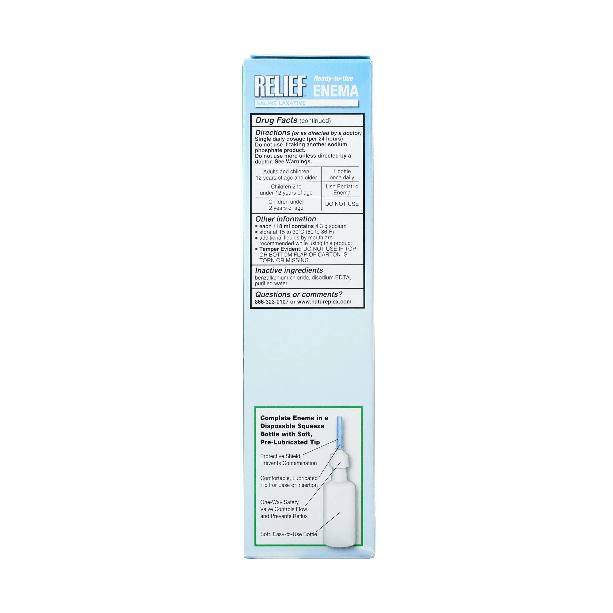 Relief Saline Enema 133ml