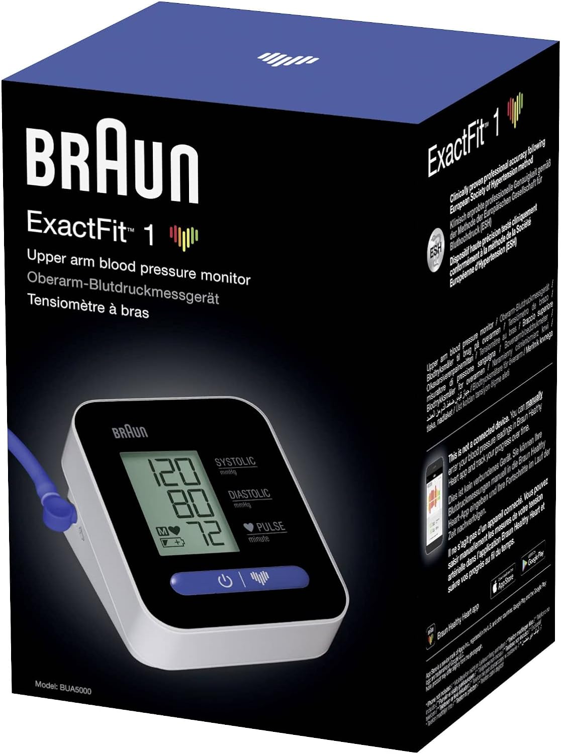 Braun Blood Pressure Monitor Exact Fit 1