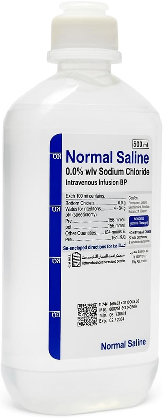 Psi Sodium Chloride 0.9% Iv Infusion 500ml – Normal Saline Intravenous Solution