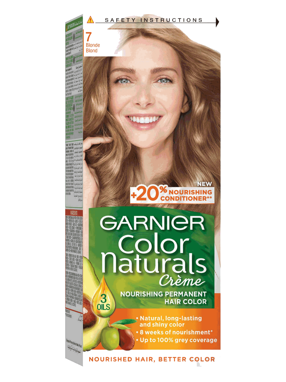 Garnier Color Naturals Creme Hair Color 7 Blonde