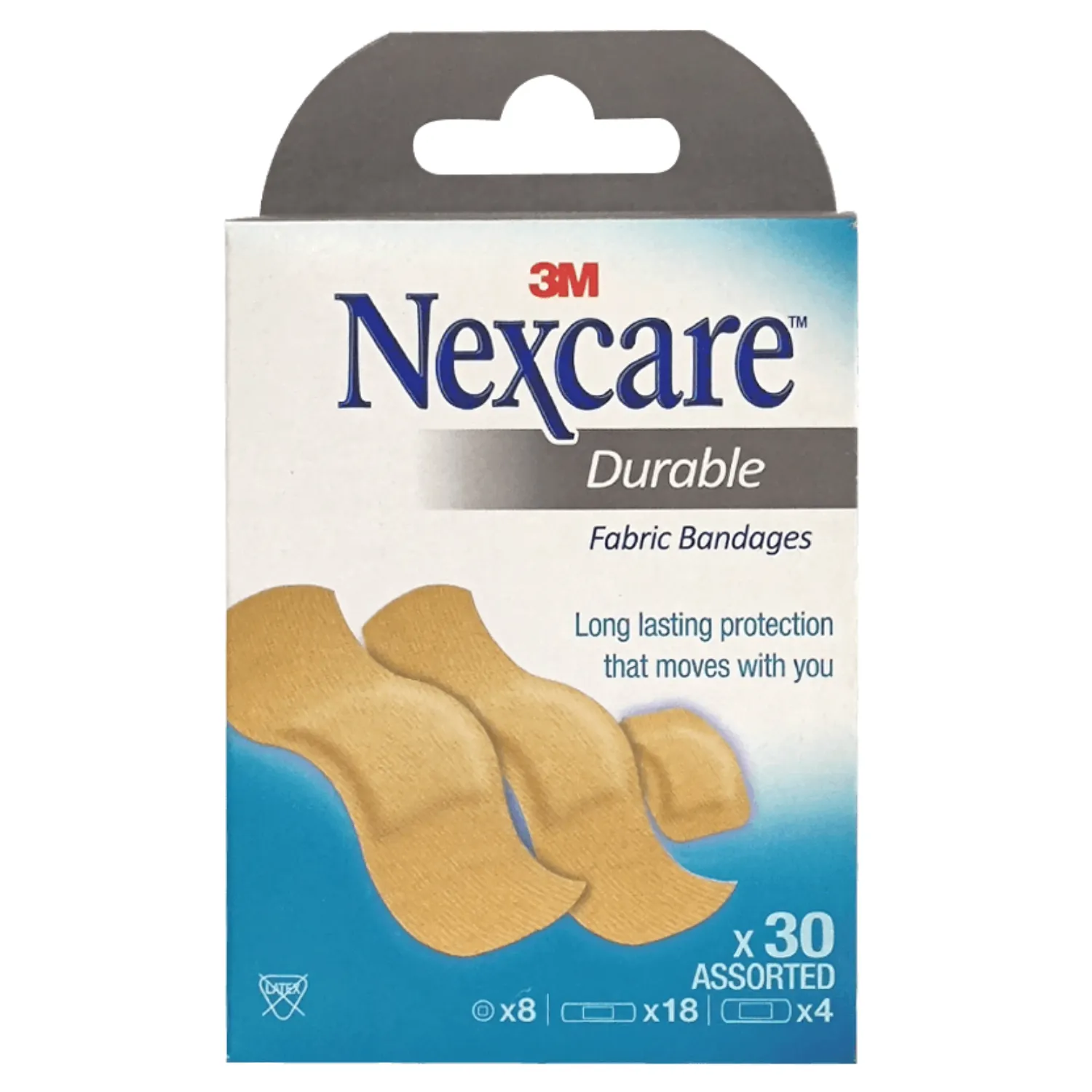 Nexcare Fabric Plasters 72mm X 19mm