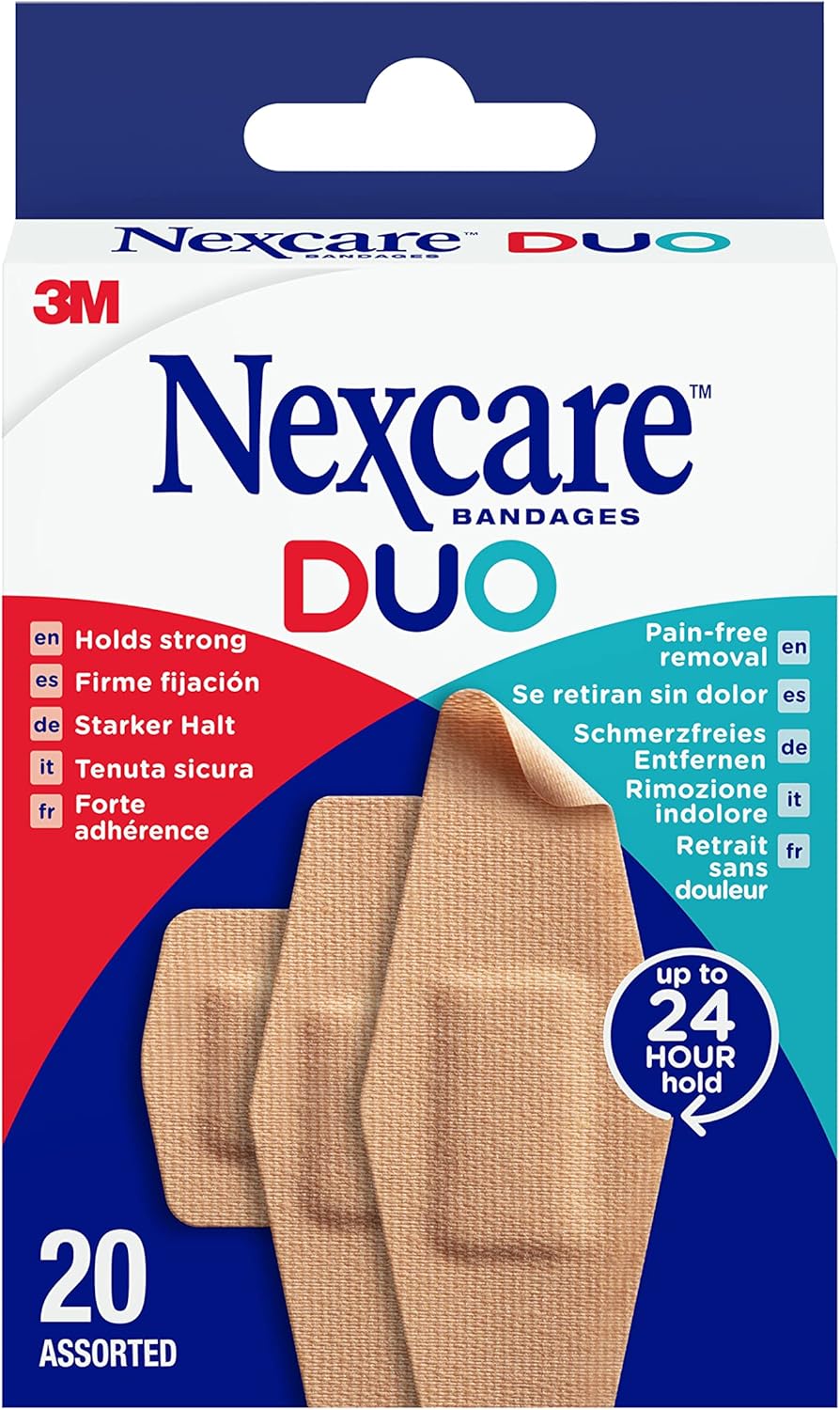 Nexcare Duo Plasters Assorted Pack