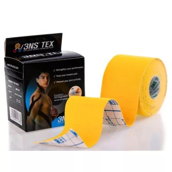 3ns Tex Sports Tape Yellow 5cm X 5m