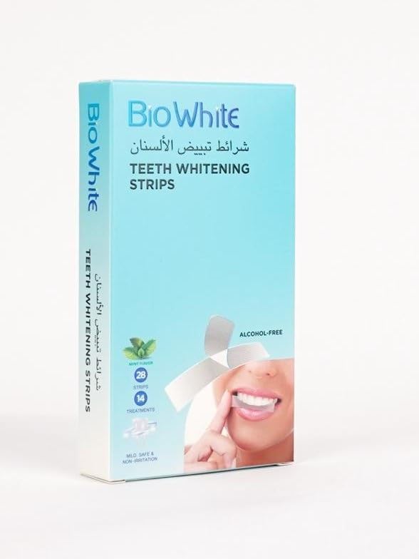 Biowhite Teeth Whitening Strips 28's (bw001)