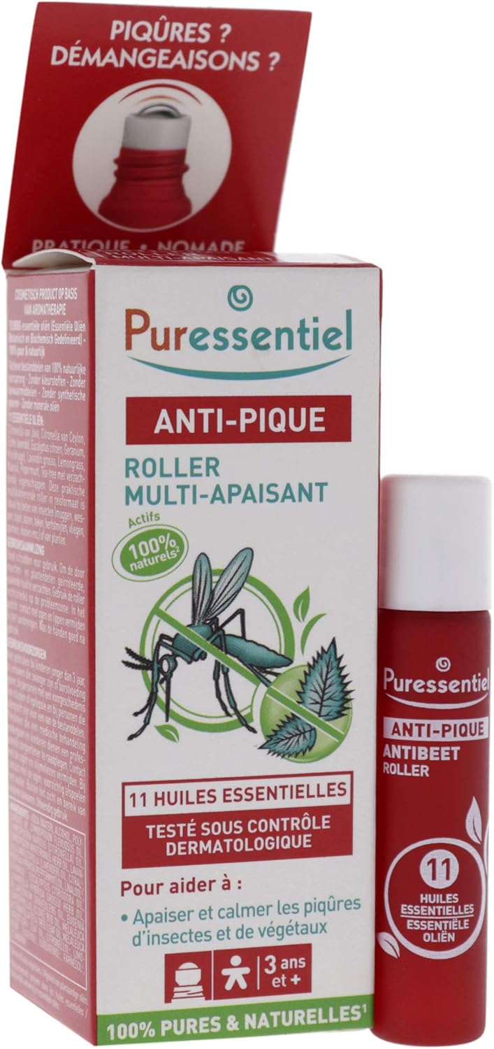 Puressent Anti-sting Soothing Roller With 11 Essential Oils 5ml