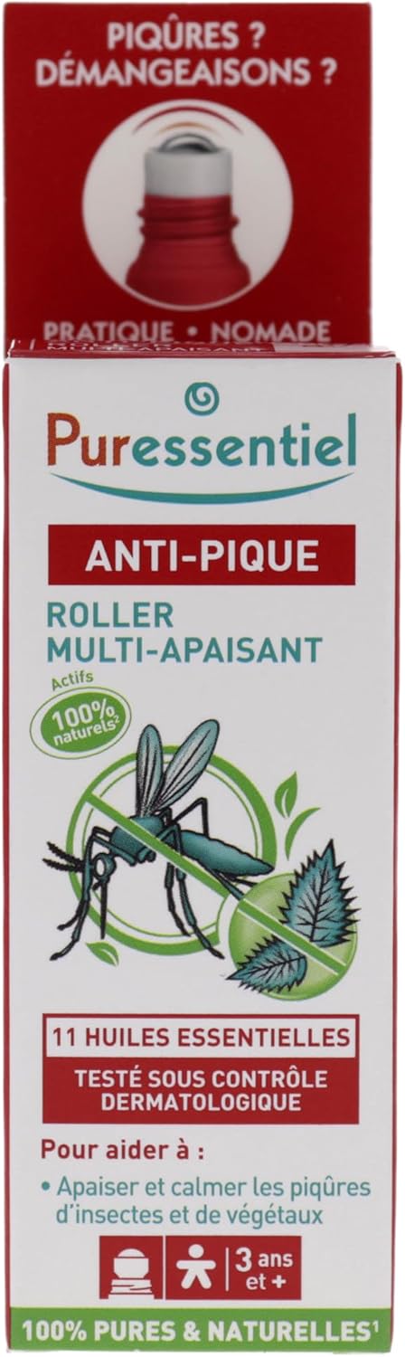 Puressent Anti-sting Soothing Roller With 11 Essential Oils 5ml