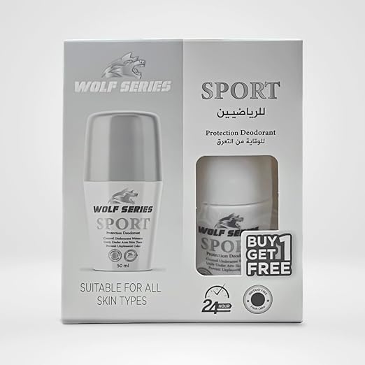 Wolf Series Sport Deodorant For Long-lasting Freshness Buy 1 Get 1 Free