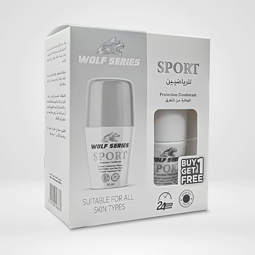 Wolf Series Sport Deodorant For Long-lasting Freshness Buy 1 Get 1 Free