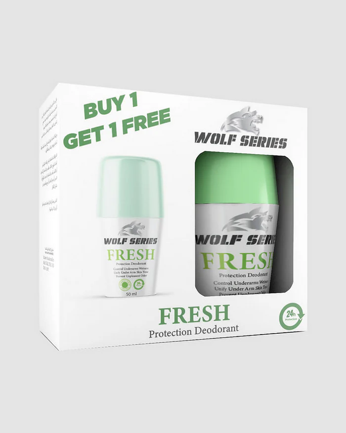 Wolf Series Fresh Deodorant For Long-lasting Freshness Buy 1 Get 1 Free