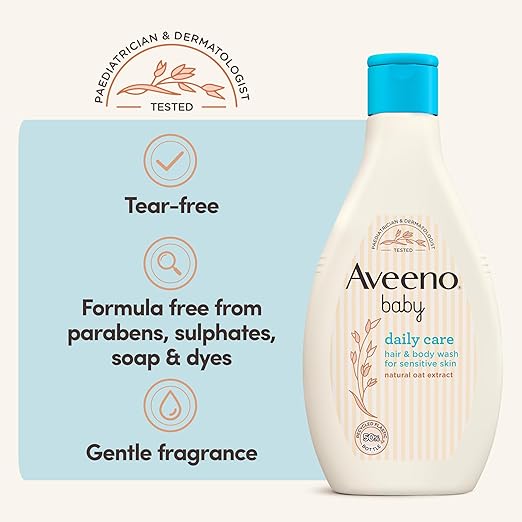 Aveeno Baby Hair & Body Wash 250 Ml (u180062)