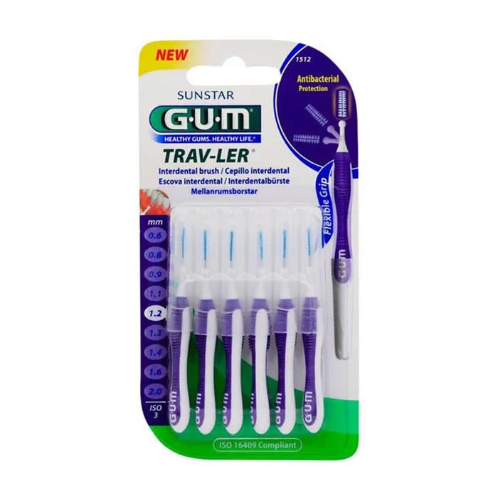 Gum Proxa Travel Interdental Brush 1.2M