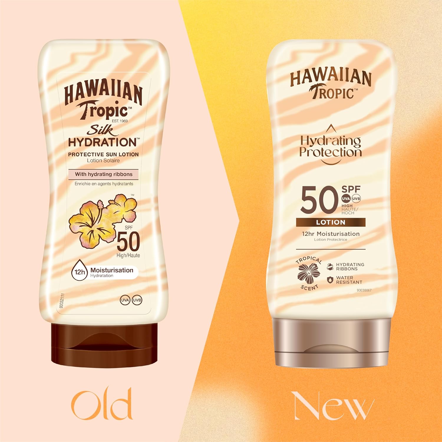 Hawaiian Tropic Hydrating Sun Protection Lotion Spf50 For Broad Spectrum Uv Protection 180ml