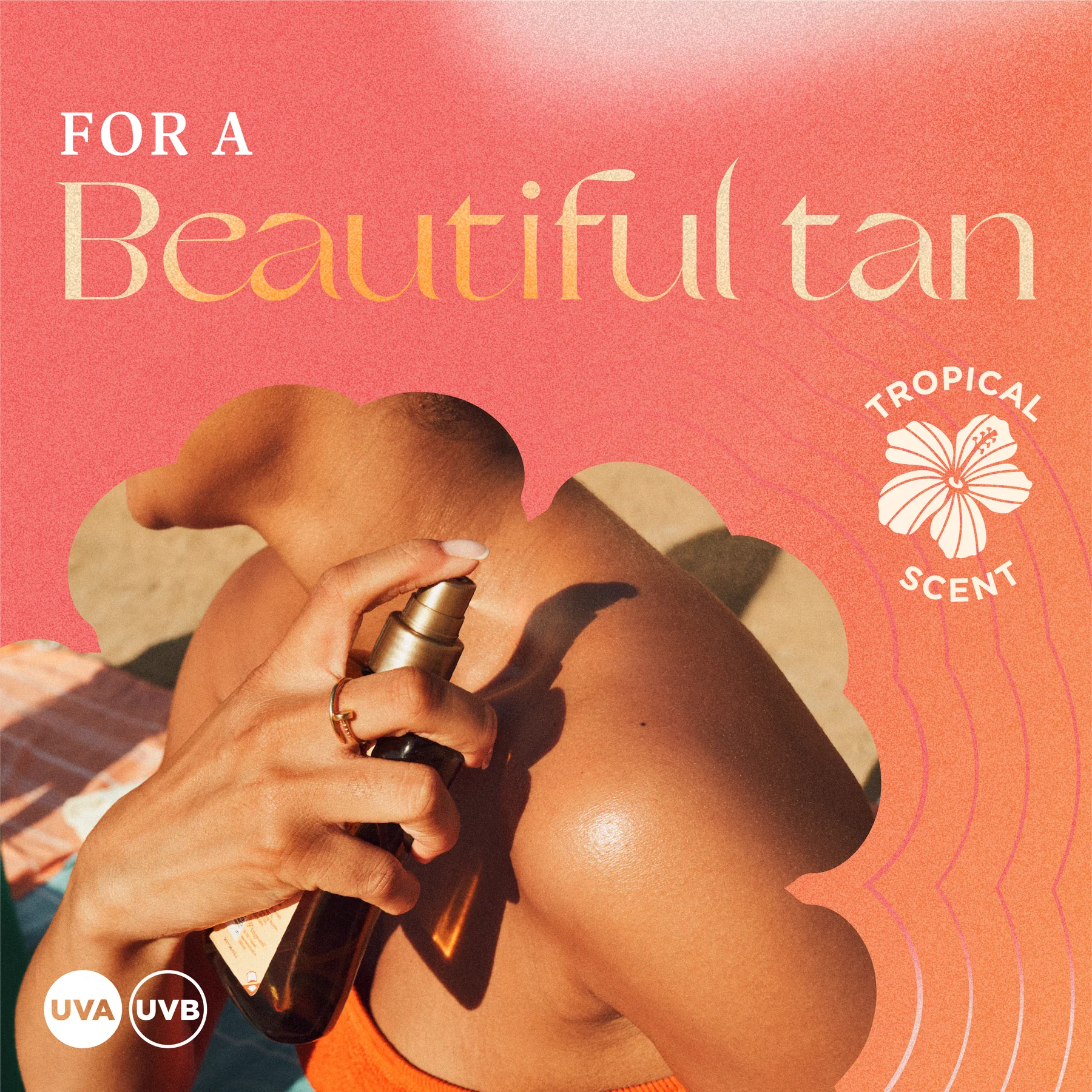 Hawaiian Tropic Tanning Dry Oil Gel Spf15 200ml For Glowing Tan & Sun Protection
