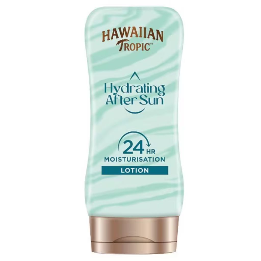 Hawaiian Tropic Hydrating After Sun Lotion 180ml With Aloe Vera For Skin Cooling & Moisturising