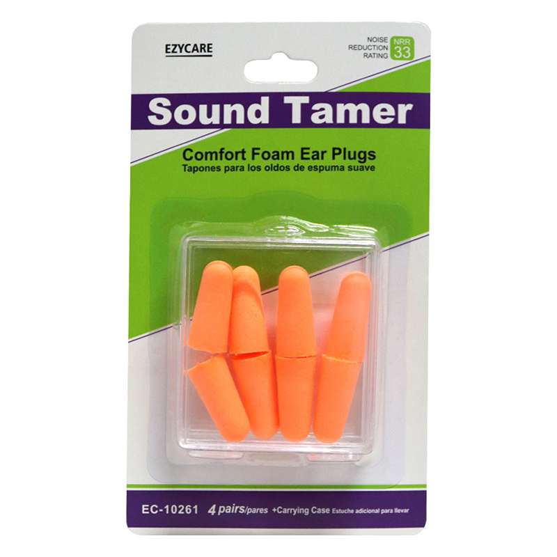 Ezycare Sound Tamer Ear Plugs For Noise Reduction 10261