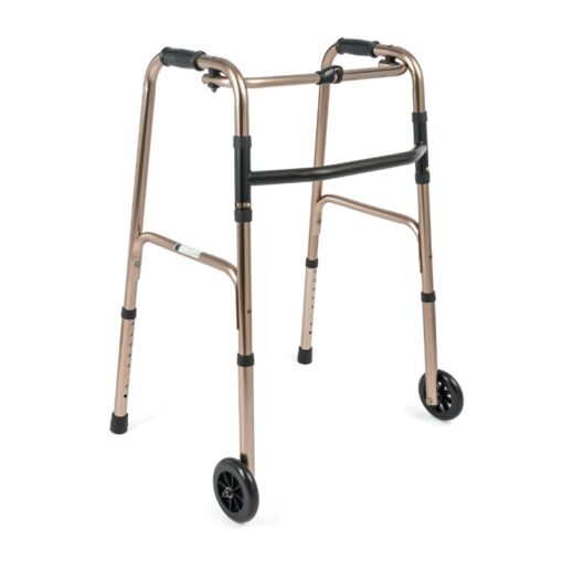 Jmc Folding Walker With 4 Wheels Model Media6-3016w