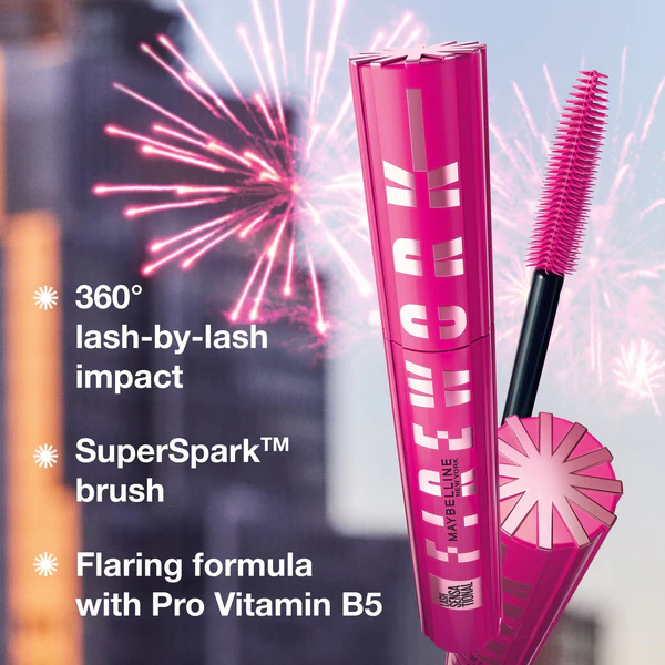 Maybelline New York Lash Sensational Firework Washable Mascara For Volume & Definition