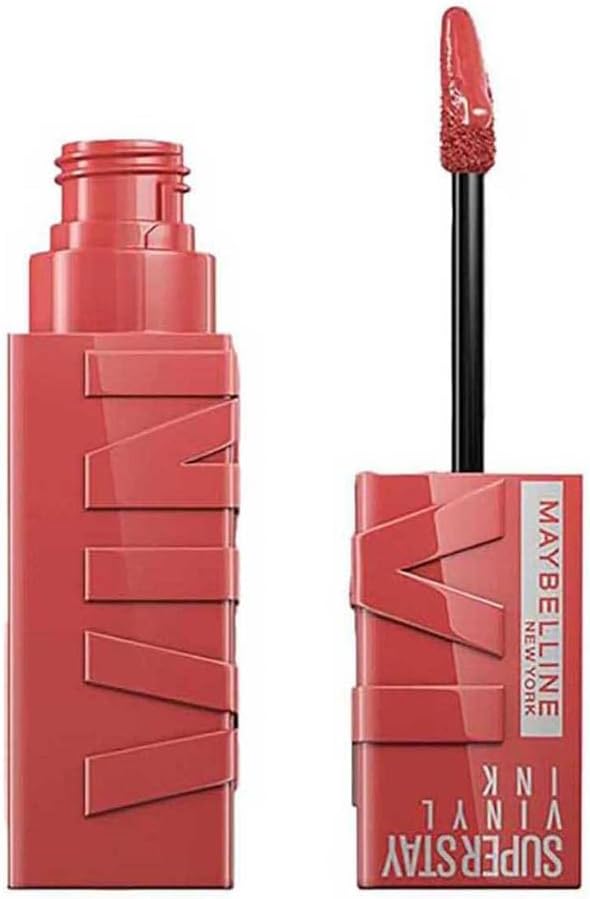 Maybelline New York Super Stay Vinyl Ink Liquid Lipcolor For Long-lasting Shine 15 Peachy
