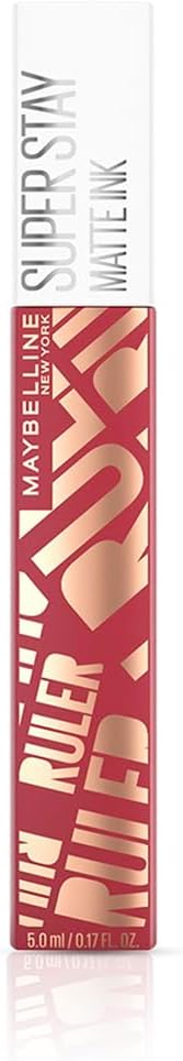 Maybelline New York Super Stay Matte Ink Liquid Lipstick For Long-lasting Matte Color 80 Ruler