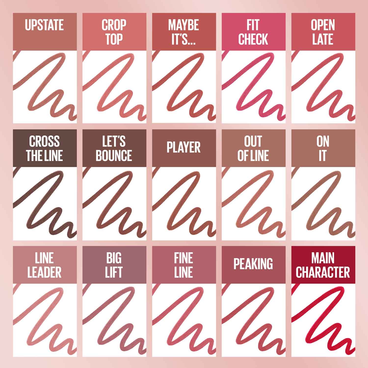 Maybelline New York Lifter Liner Lip Liner For Defined Lips 008 Fine Line