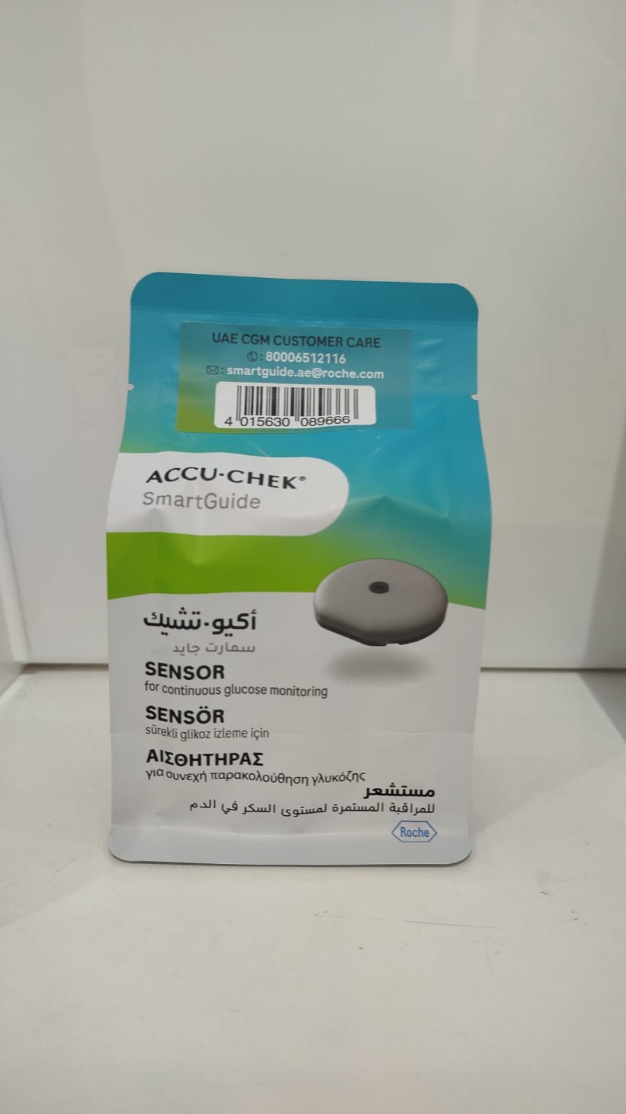 Accu-chek Smartguide Cgm Sensor (all-in-one Applicator Device)