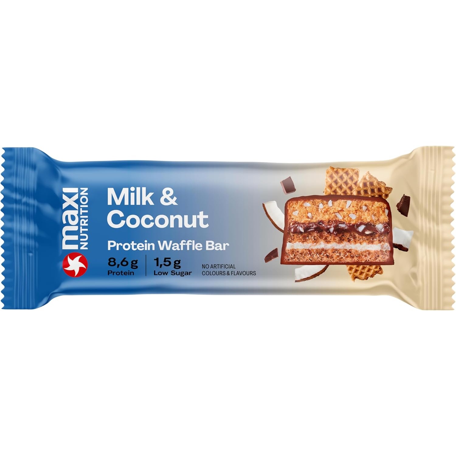 Maxinutrition Milk Coconut Protein Bar 40g With 10g Protein & No Added Sugar