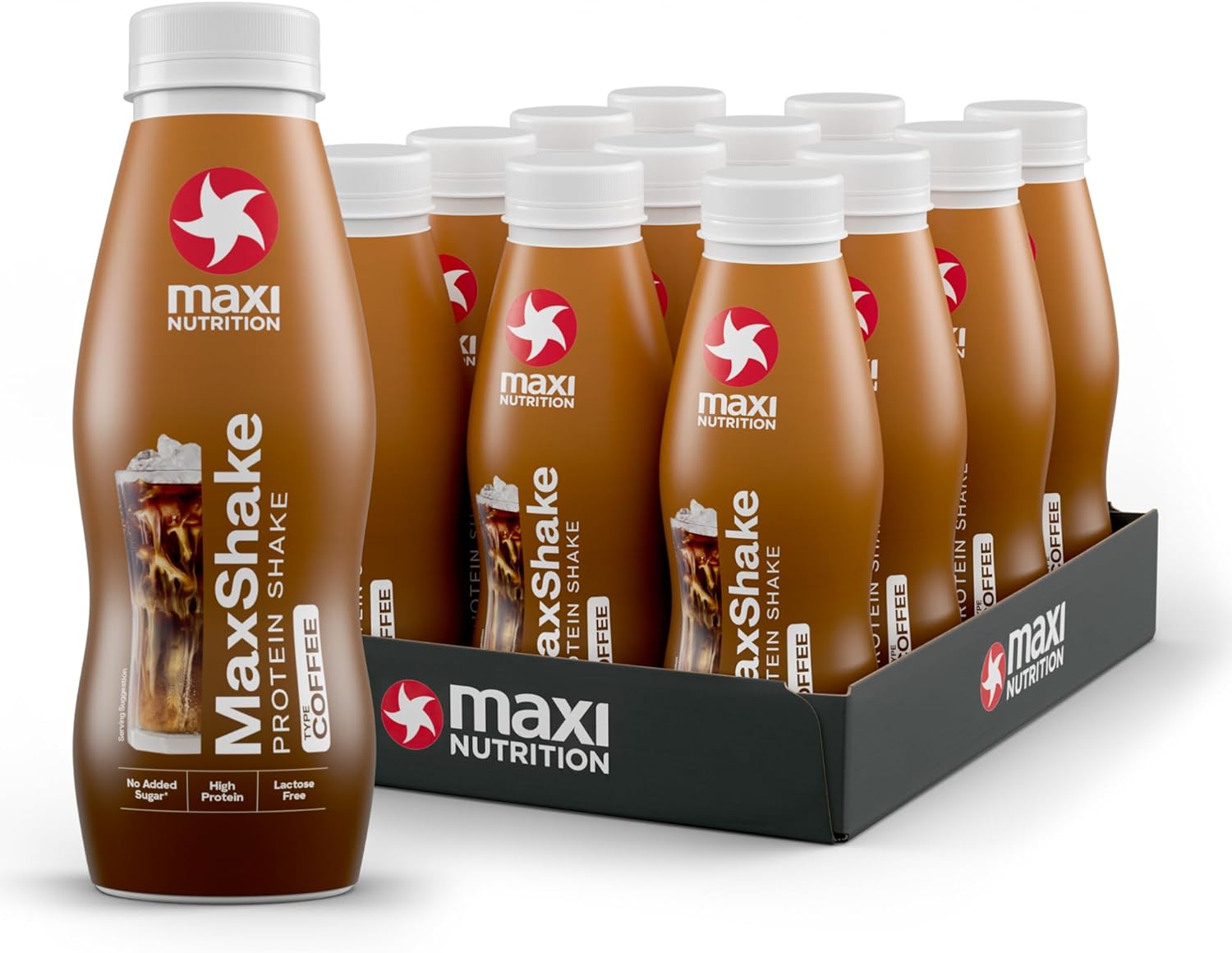 Maxinutrition Maxshake Coffee Protein Shake 330ml With 25g Protein, Lactose Free & No Added Sugar