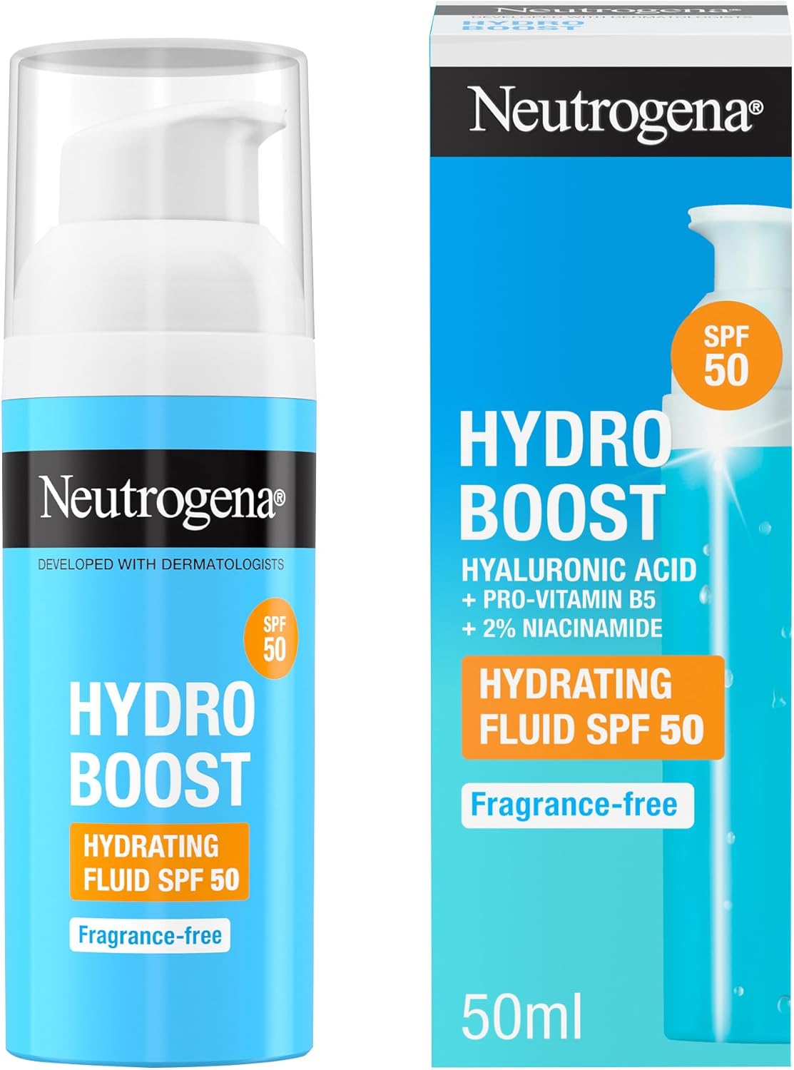 Neutrogena Hydro Boost Hydrating Fluid Spf 50 50 Ml (u180392)