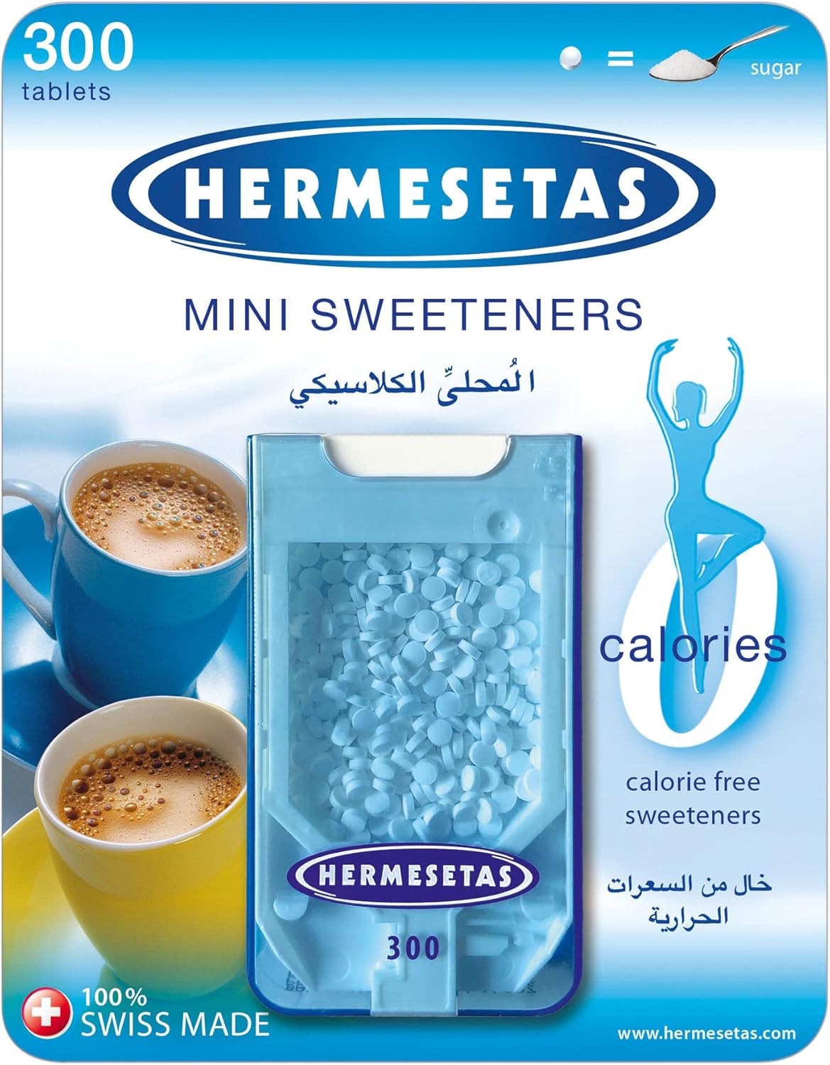 Hermesetas Mini Sweeteners 300 Tablets