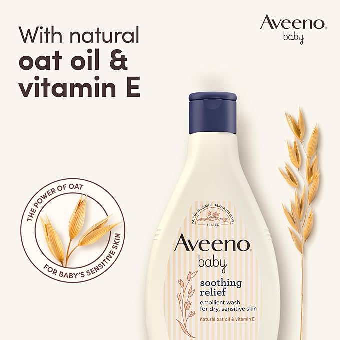 Aveeno Baby Soothing Relief Wash 250 Ml (u180064)