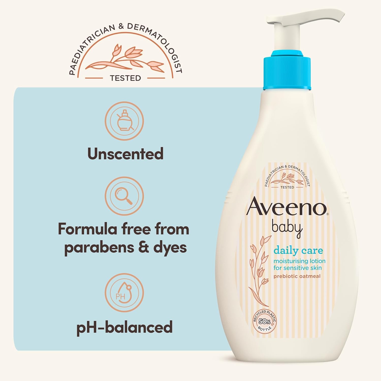 Aveeno Baby Daily Moisture Lotion 250 Ml (u180076)