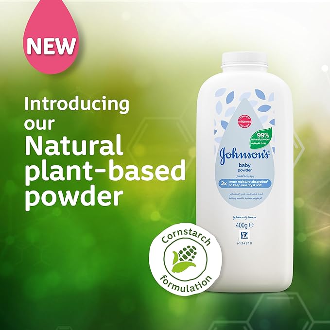 Johnson’s Baby Natural Powder 400 G