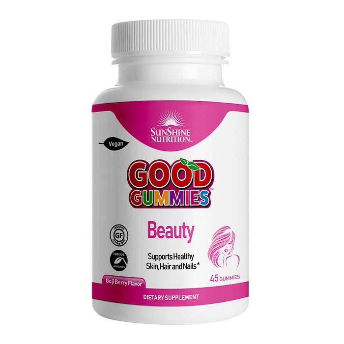 Sunshine Nutrition Good Gummies Beauty Dietary Supplement 45 Gummies