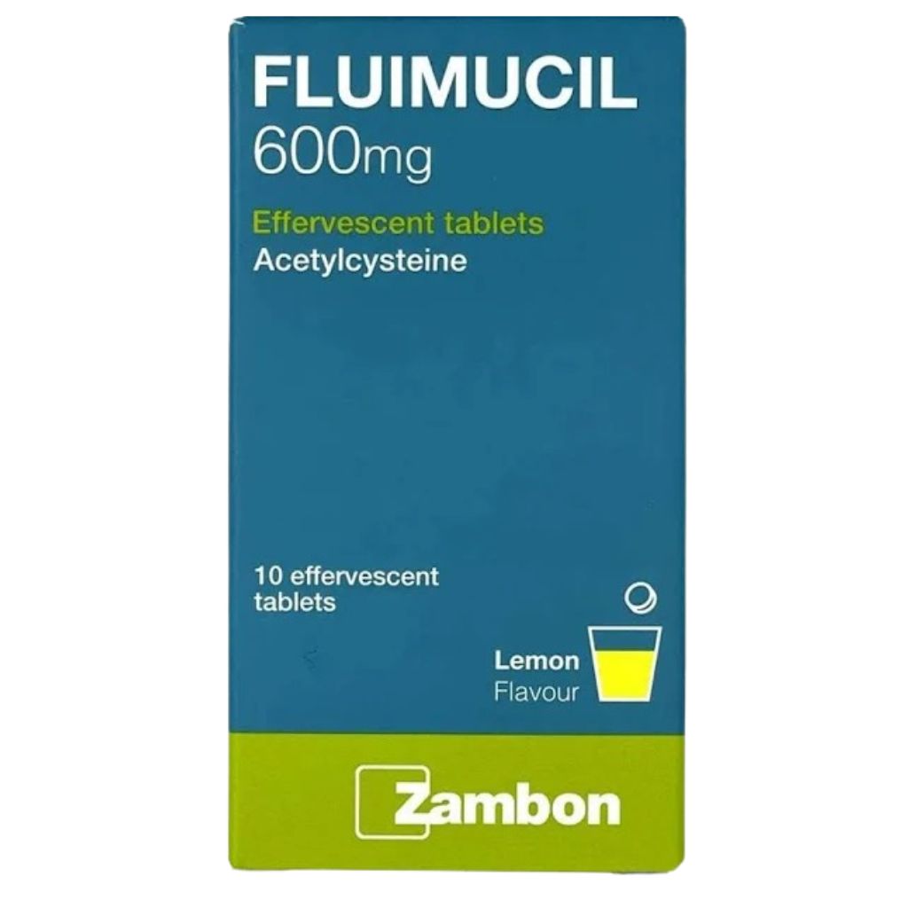 Fluimucil Acetylcysteine 300mg/3ml Ampoules 5's – Mucolytic Support For Thick Mucus