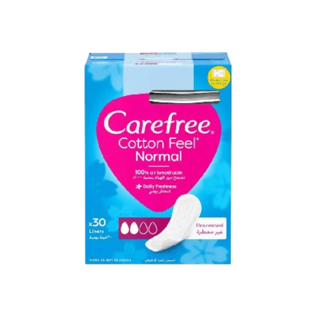 Carefree Single Wrapped Breathable Panty Liners (12/30)