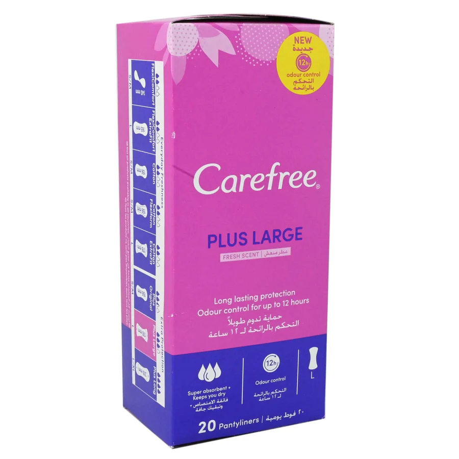 Carefree Maxi Fresh Plus 20`S