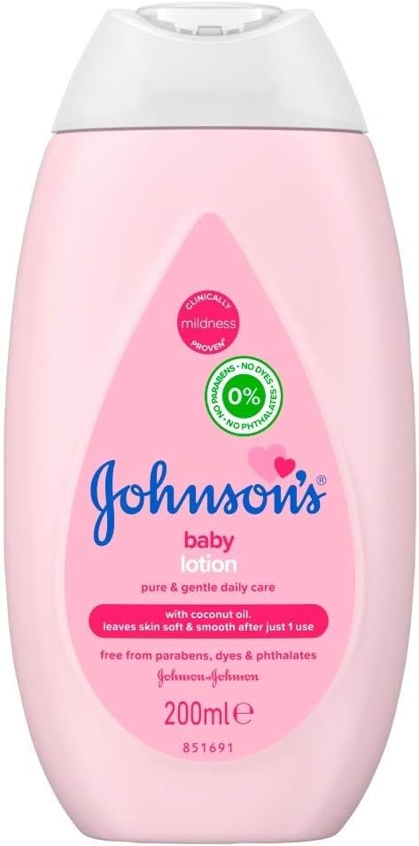 Johnson's Baby Lotion Pink For Soft & Moisturised Baby Skin 200ml
