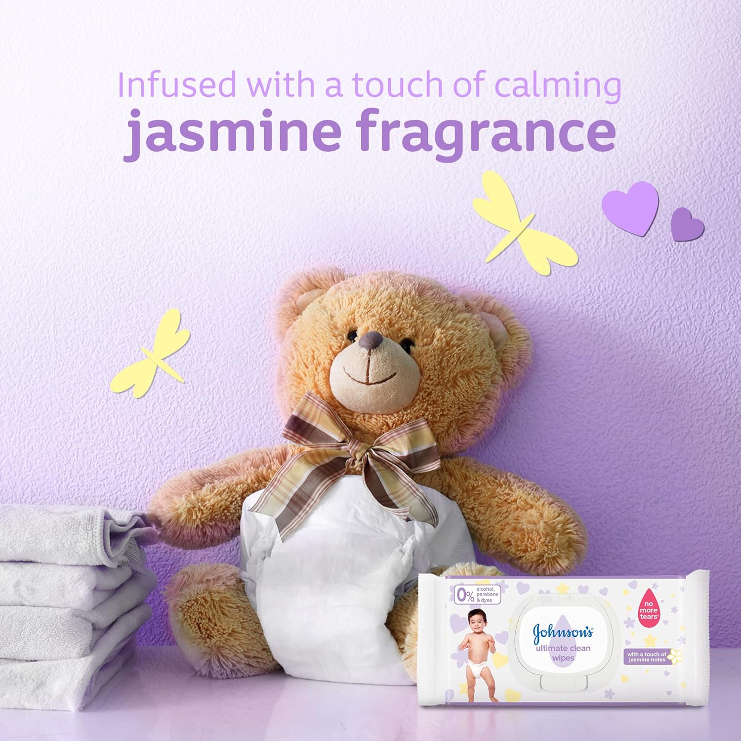 Johnson’s Ultimate Clean Wipes 48 Pcs (multipack)