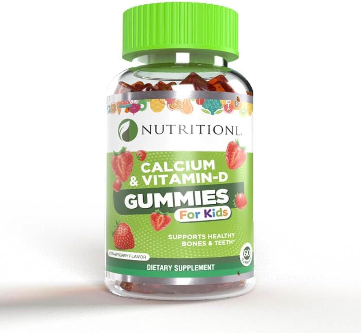 Nutritional Calcium + Vitamin D Kids Gummies 60's (08562)