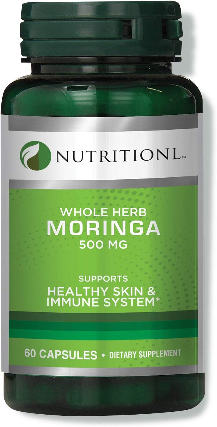 Nutritional Moringa 500 Mg Capsules 60's (08279)