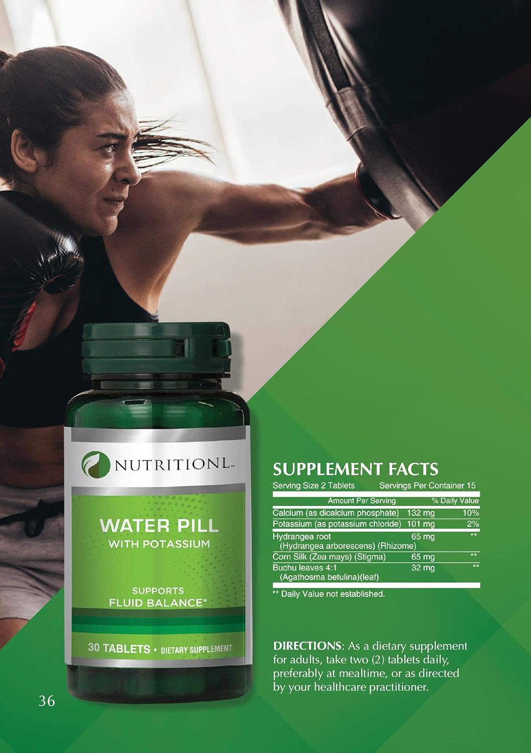 Nutritional Water Pill Tablets 30's (08267)