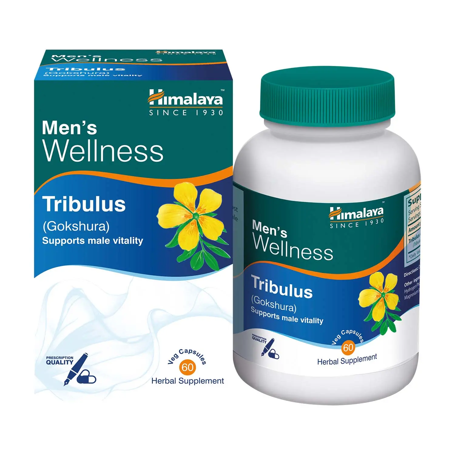 Himalaya Tribulus Men's Wellness Capsules - 60 Count